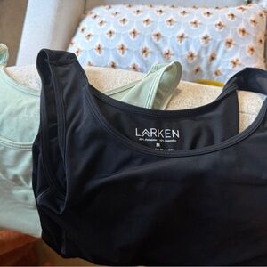 Larken Women's Black and Green Intimates Bra